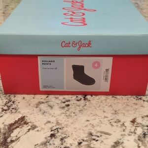 Cat & Jack Black Holland Boots